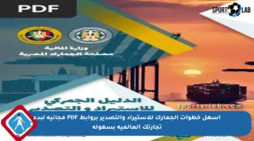أسهل خطوات الجمارك للاستيراد والتصدير بروابط PDF مجانية لبدء تجارتك العالمية بسهولة
